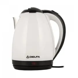 Електрочайник DELFA DK 3520 X білий