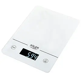 Ваги кухонні Adler AD 3170 white до 15 кг