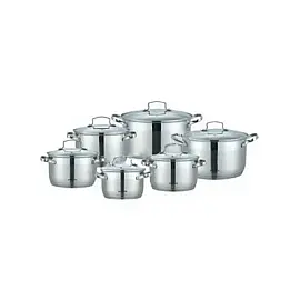 Набір каструль з нержавіючої сталі Bohmann BH 1912
