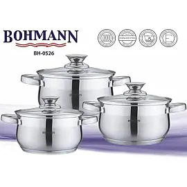 Набір каструль Bohmann BH 0526