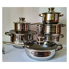 Набір каструль  Bohmann  BH 1232 MRB