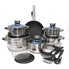 Набір посуду 18 пред. Bohmann  BH 1800 MRB