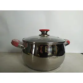 Каструля 4,6 л. Bohmann BH 2315-22 red ( 22 х 12,5 см )
