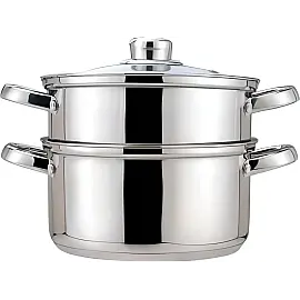 Пароварка з нержавіючої сталі 2,5 л, 18 см. Bohmann BH 3212  