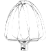 Планетарний міксер ECG FORZA 5500 Giorno Bianco