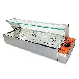 Электрический мармит-витрина GoodFood BM3G