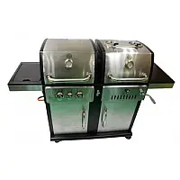 Гриль комбо 2 в 1 (уголь-газ) ТМ Grilli