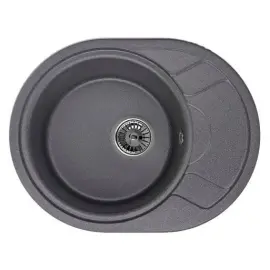 Мойка кухонная гранитная Minola MOG 1145-58 Графит