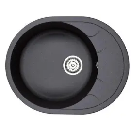 Мойка кухонная гранитная Minola MOG 1155-63 Графит