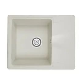 Мойка кухонная гранитная Minola MPG 1140-62 Арктик