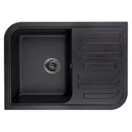 Мойка кухонная гранитная Minola MPG 1145-70 Черный