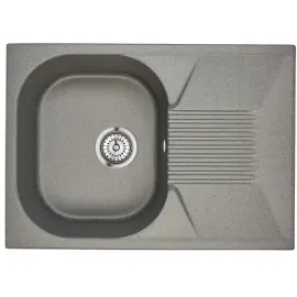 Мойка кухонная гранитная Minola MPG 1150-69 Графит