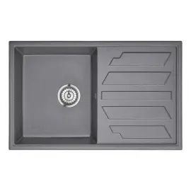 Мойка кухонная гранитная Minola MPG 1150-79 Графит