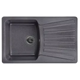 Мойка кухонная гранитная Minola MPG 1150-80 Графит
