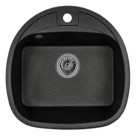 Мойка кухонная гранитная Minola MRG 71050-50 Антрацит (металлик)