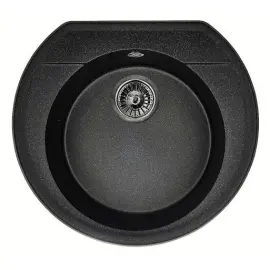 Мойка кухонная гранитная Minola MRG 71050-53 Антрацит (металлик)