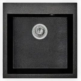 Мойка кухонная гранитная Minola MSG 71050-51 Антрацит (металлик)