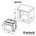 Духовой шкаф Minola OE 6313 WHITE