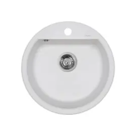 Мойка кухонная гранитная Perfelli ALVA RGA 104-49 WHITE