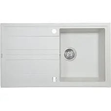 Мойка кухонная гранитная Perfelli CAPIANO PGC 114-86  WHITE