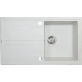 Мойка кухонная гранитная Perfelli CAPIANO PGC 114-86  WHITE