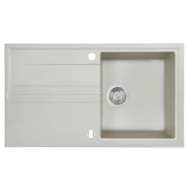 Мойка кухонная гранитная Perfelli CAPIANO PGC 114-86 LIGHT BEIGE