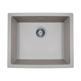 Мойка кухонная гранитная Perfelli ESTO ESTO PGE 101-55 GREY METALLIC