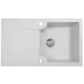 Мойка кухонная гранитная Perfelli FELICINETTO PGF 114-78 WHITE
