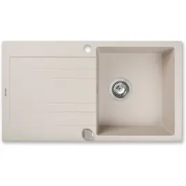 Мойка кухонная гранитная Perfelli FIORA PGF 114-78 LIGHT BEIGE