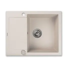 Мойка кухонная гранитная Perfelli LINEA PGL 134-60 LIGHT BEIGE