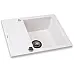 Мойка кухонная гранитная Perfelli LINEA PGL 134-60 WHITE