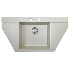 Мойка кухонная гранитная Perfelli MAJESTIC TGM 125-96 LIGHT BEIGE