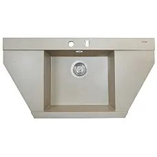 Мойка кухонная гранитная Perfelli MAJESTIC TGM 125-96 SAND