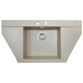 Мойка кухонная гранитная Perfelli MAJESTIC TGM 125-96 SAND