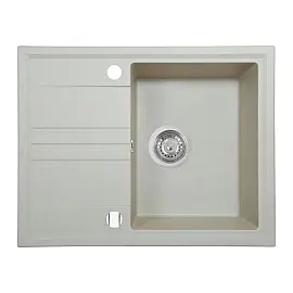 Мойка кухонная гранитная Perfelli SILVE PGS 134-64 LIGHT BEIGE