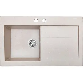 Мойка кухонная гранитная Perfelli SOLO PGS 118-80 SAND