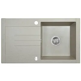 Мойка кухонная гранитная Perfelli TINETTO PGT 114-76 SAND