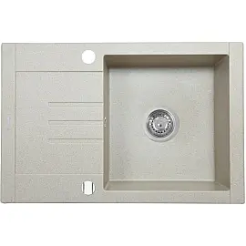 Мойка кухонная гранитная Perfelli TINO PGT 134-66 SAND