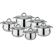 Набір каструль 12 пред. RAINSTAHL RS-CW 1217-12