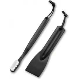 Эластичная щетка и скребок для чистки газового гриля Weber