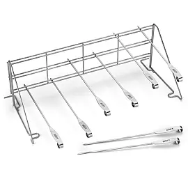 Многоуровневая подставка и набор шампуров Weber 8 шт