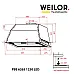 Вытяжка Weilor PBE 6265 SS 1250 LED