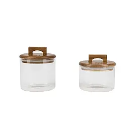 Набір ємностей для зберігання Bergner Coffee & tea lovers, 2 шт (BG-20503-MM)
