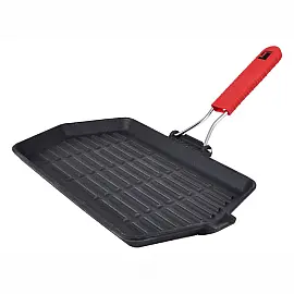 Сковорода-гриль Bergner Bbq lovers, 34.3X20.4 см (BG-34131-BK)