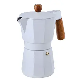 Кавоварка гейзерна Bergner Naturally, 6 чашок (BG-38191-WH)