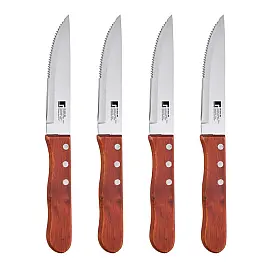 Набір ножів для стейків Bergner Bbq lovers, 4 предмета (BG-40201-MM)