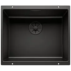 Мийка Blanco SUBLINE 500-U silgr.Black Edition 526340
