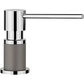 Дозатор миючого засобу Blanco LATO 526954 хром / вулканічний сірий