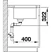 Мийка Blanco 527355 SUBLINE 700-U Level silgr.