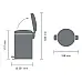 Бак для сміття Brabantia 113741 Pedal Bin 12 л